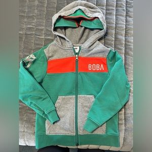 Boba Fett Hanna Andersson hoodie size 120 6 / 7
